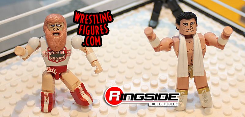 WWE Stackdown Daniel Bryan & Alberto Del Rio from Bridge Direct!