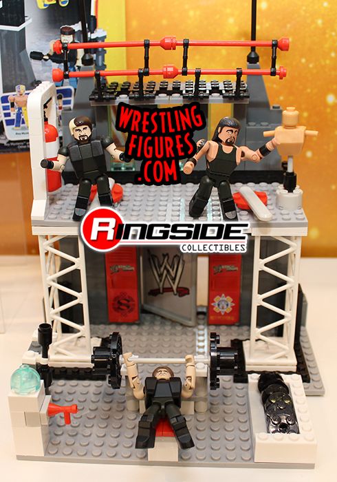 WWE Stackdown Playset by Bridge Direct featuring The Shield!