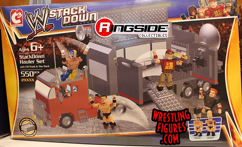 WWE Stackdown Hauler Playset by Bridge Direct!