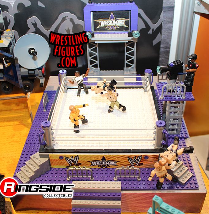 WWE WrestleMania XXX Stackdown Playset by Bridge Direct!