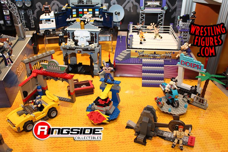Bridge Direct WWE Stackdown Superstars and Playsets!