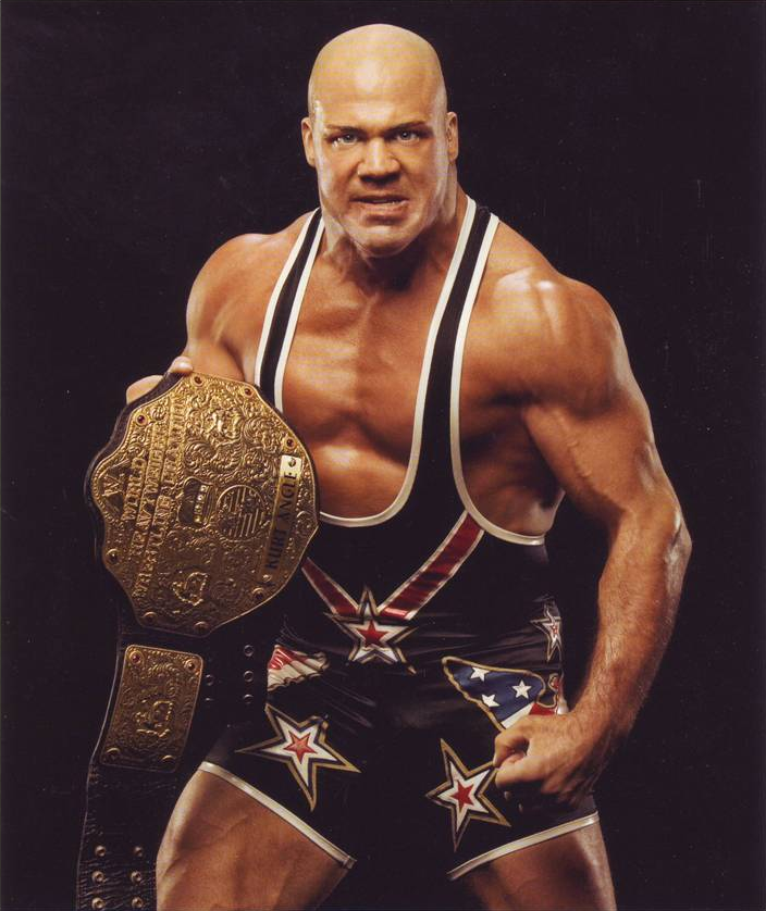 Undisputed and World Heavyweight Champion Mattel WWE Kurt Angle!