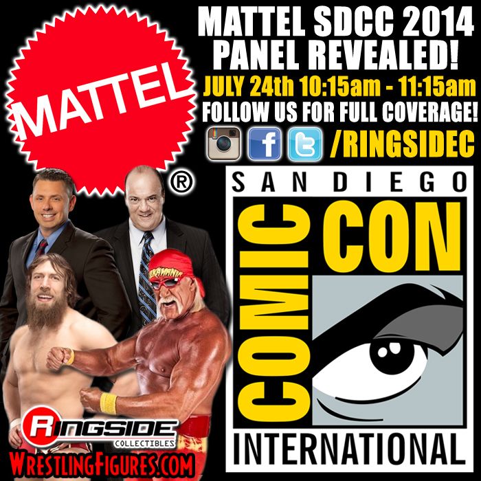 The Mattel WWE San Diego Comic-Con 2014 Panel!
