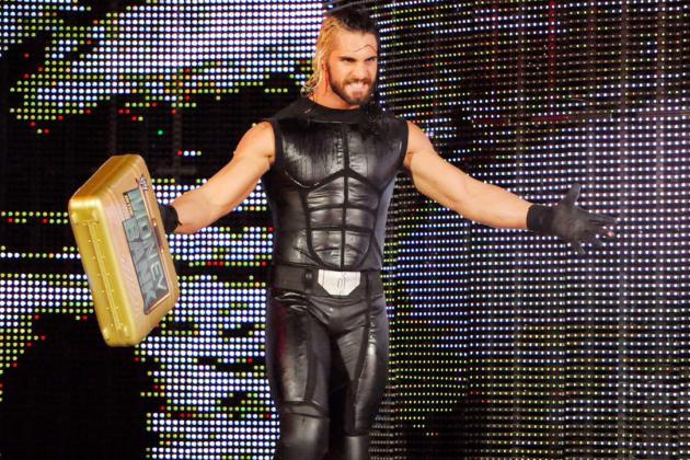 Seth Rollins flaunts his Money in the Bank Briefcase!
