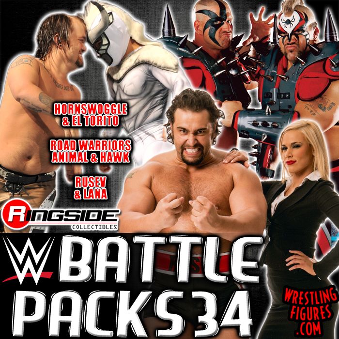 Mattel WWE Battle Packs 34!