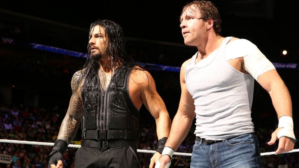 Roman Reigns and Dean Ambrose join together as brothers!