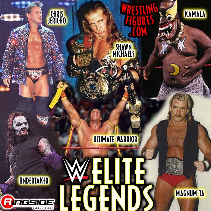 world wrestling entertainment wwe elite legends collection series 8 ultimate warrior