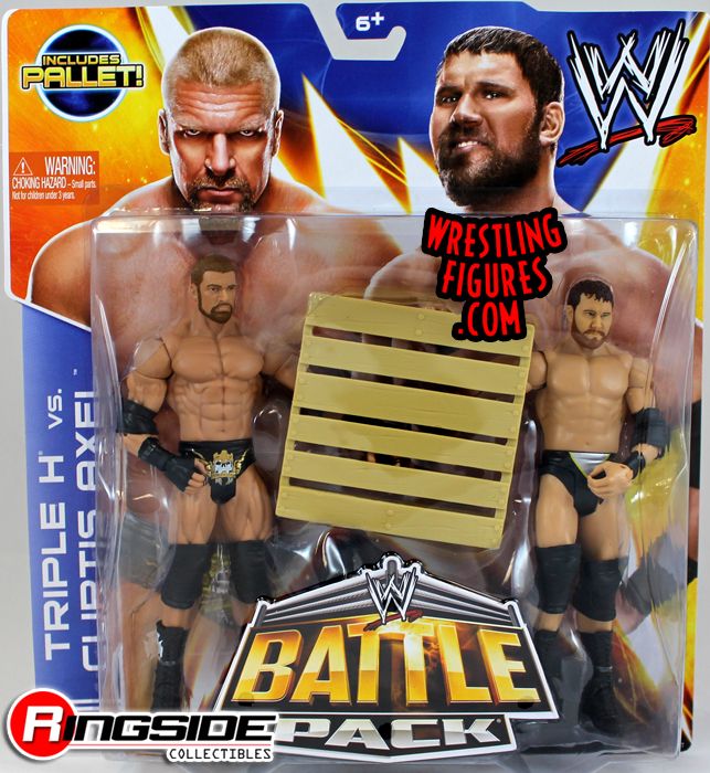 Mattel WWE Battle Packs 26 Triple H vs. Curtis Axel!