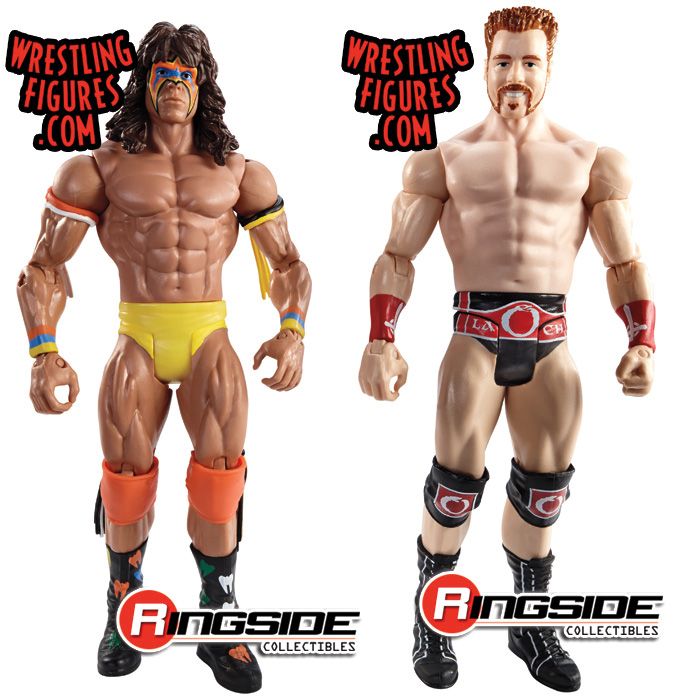 Mattel WWE WrestleMania XXX Battle Packs Ultimate Warrior vs. Sheamus!