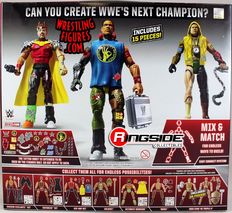 list of wwe mattel figures