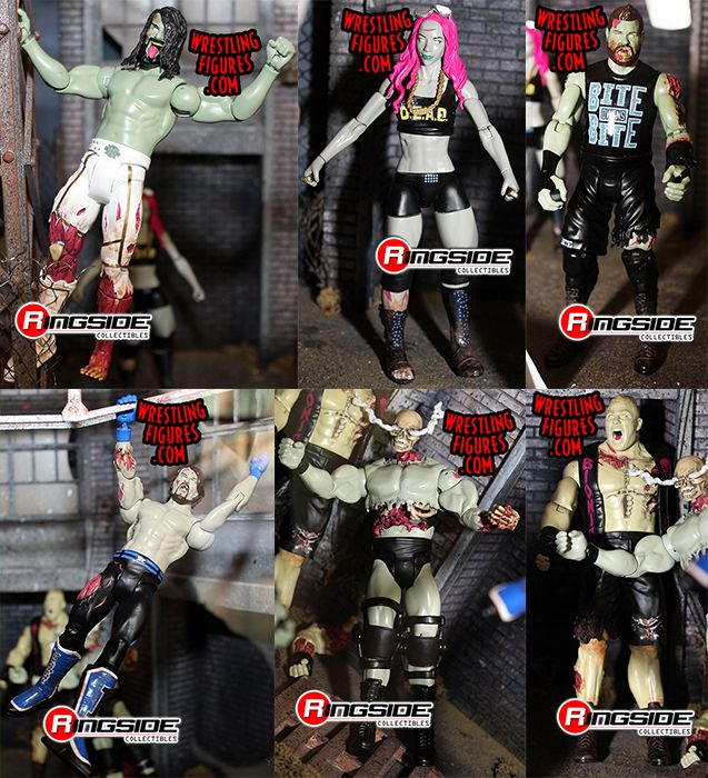 WWE Zombies Series 2 Toy Wrestling Action Figures by Mattel! Get