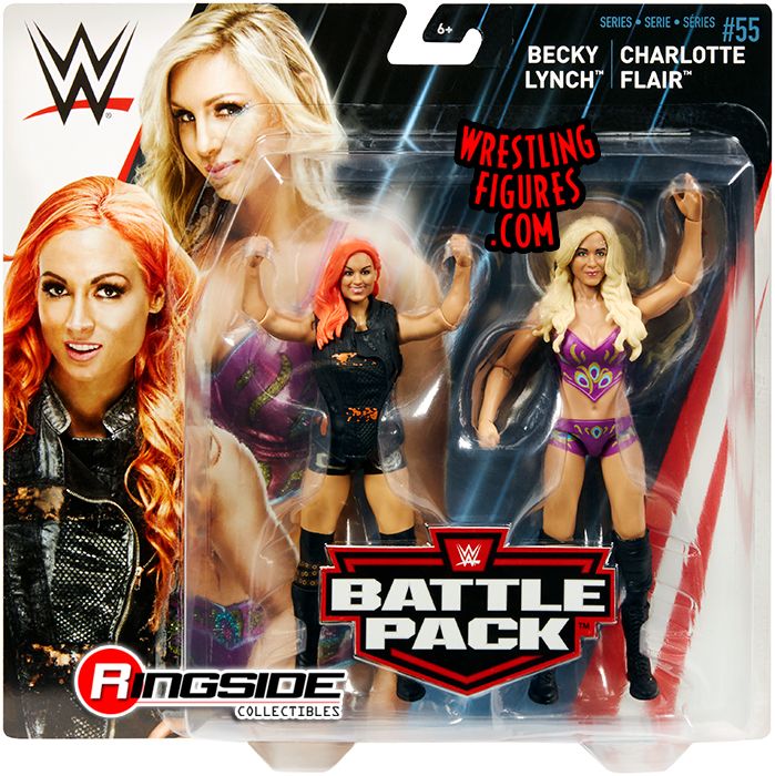 Charlotte Flair & Becky Lynch - WWE Battle Packs 55 WWE Toy 