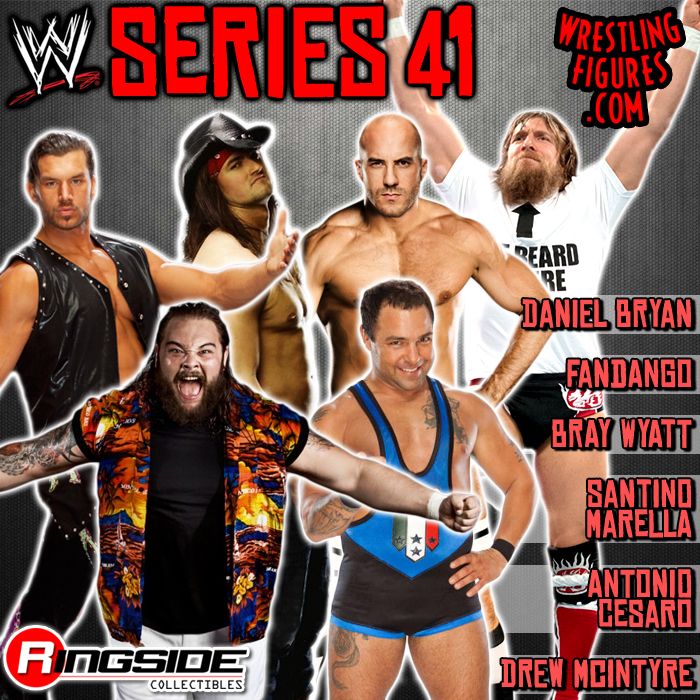 Mattel WWE Series 41 Lineup Revealed!