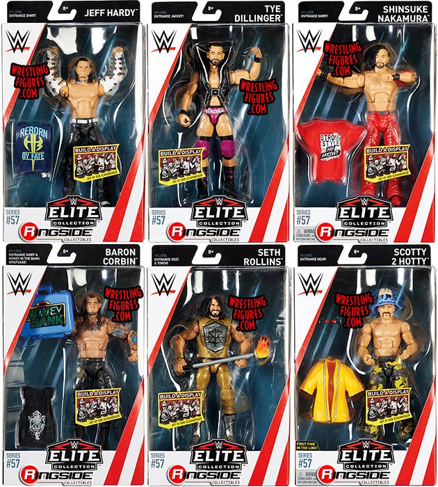 WWE Mattel Shinsuke Nakamura Battle Pack Series 57 figure loose 