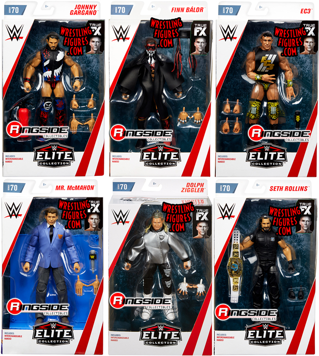 WWE Shinsuke NAKAMURA Raw FX accessori Mattel Elite Series 63 Figura Wrestling 
