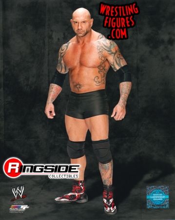 BATISTA 8X10 PHOTO WRESTLING PICTURE WWE WITH BELT 