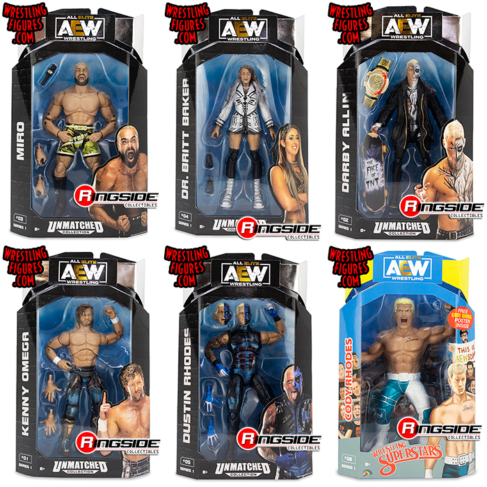 AEW Mystery Box (12x12x8) (1 Rare or Chase, 3 AEW Figures, 1