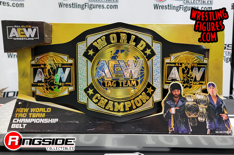 Tag Belt Kid Team Jazwares! by AEW Size Toy Wrestling -