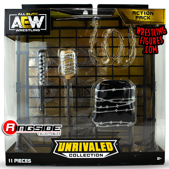 AEW Barbed Wire Accessory Pack by Jazwares!