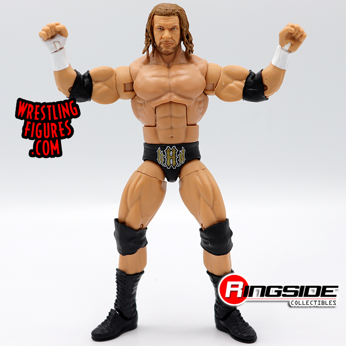 WWF WWE Elite Mattel Wrestling Figure HHH Jeff Hardy 2-pack Damaged 