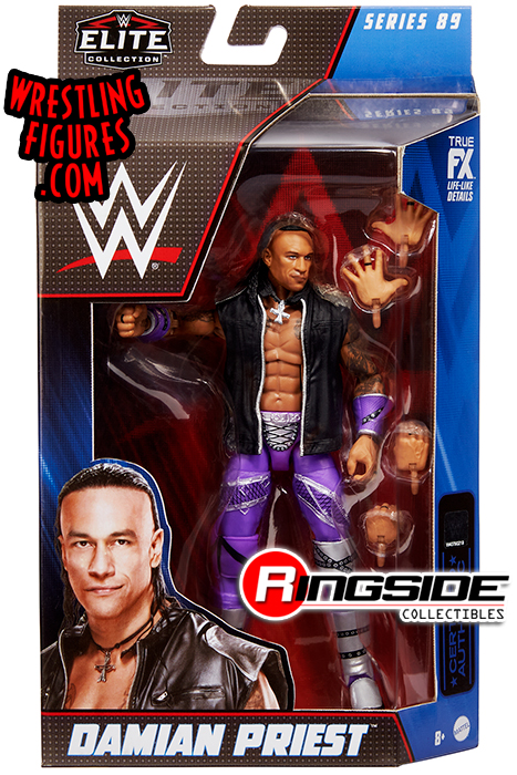 Damian Priest Wwe Elite Wwe Toy Wrestling Action Figure By Mattel