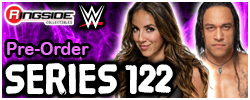 WWE Series 122 Toy Wrestling Action Figures by Mattel