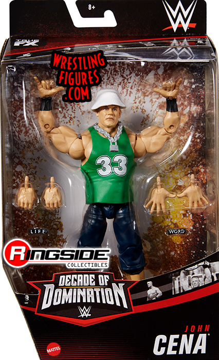 Decade of Domination John Cena 6" Action Figure for sale online Mattel WWE Elite Collection 