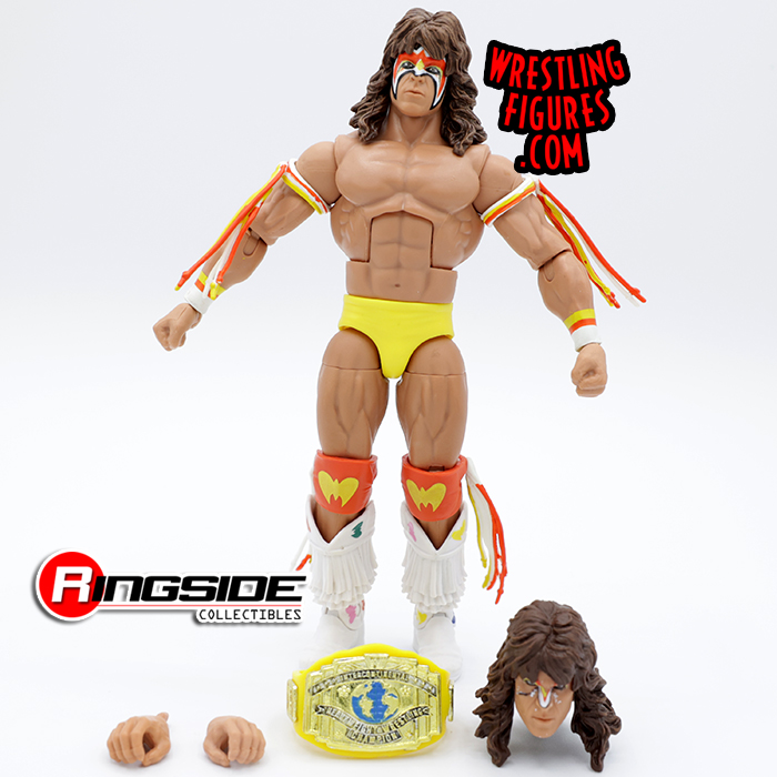 Ultimate Warrior WWE Royal Rumble Elite Collection Action Figure DMG Box 