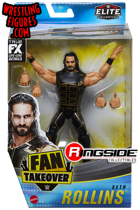 Seth Rollins - WWE Elite Fan Takeover WWE Toy Wrestling Action