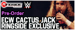 ECW Cactus Jack Elite Ringside Exclusive WWE Toy Wrestling Action Figure by Mattel