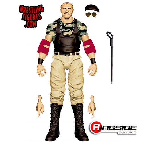 wwe mattel sgt slaughter