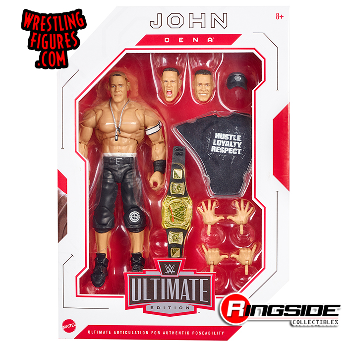 John Cena Wwe Ultimate Edition 10 Ringside Exclusive Toy Wrestling Action Figure By Mattel