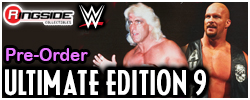 WWE Ultimate Edition 9 Toy Wrestling Action Figures by Mattel