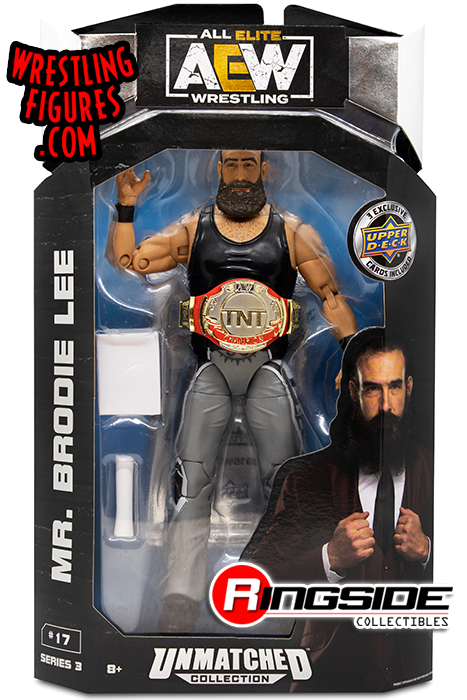 Brodie Lee - AEW Unmatched Series 3 Toy Wrestling Action Figure by 