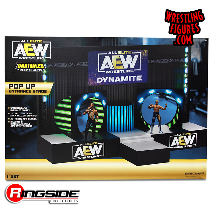 Wwe action figure entrance stage new arrivals