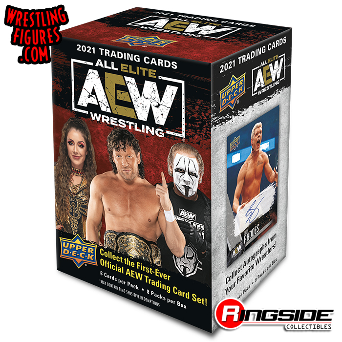 AEW Upper Deck 2021 Trading Cards - (Box of 8 Packs)!