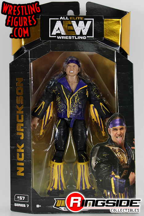 Details about   AEW Unrivaled Series 3 Nick Jackson MOC Young Bucks 