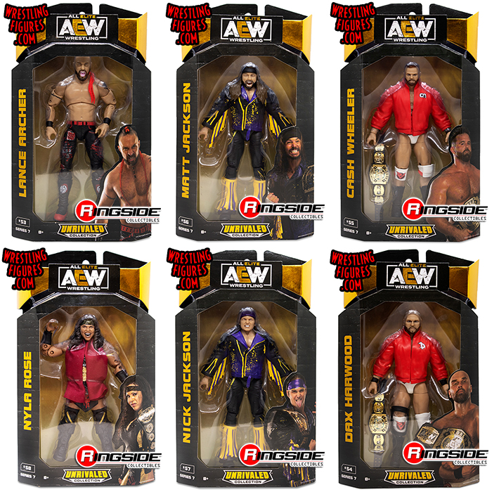 Dustin Rhodes 6" Figure AEW Unrivaled Series Wave 2 Wrestling Figure 