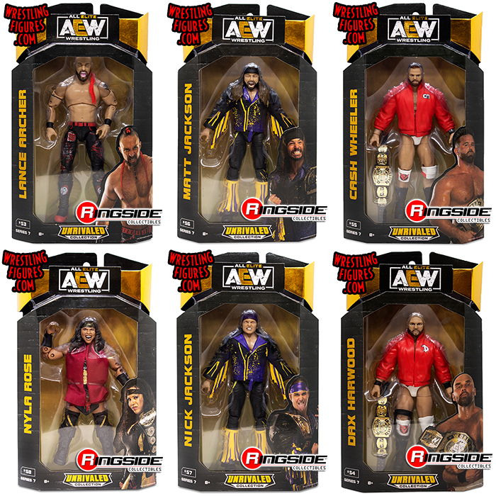 Danhausen unboxing and reviewing AEW unrivaled toys Young Bucks