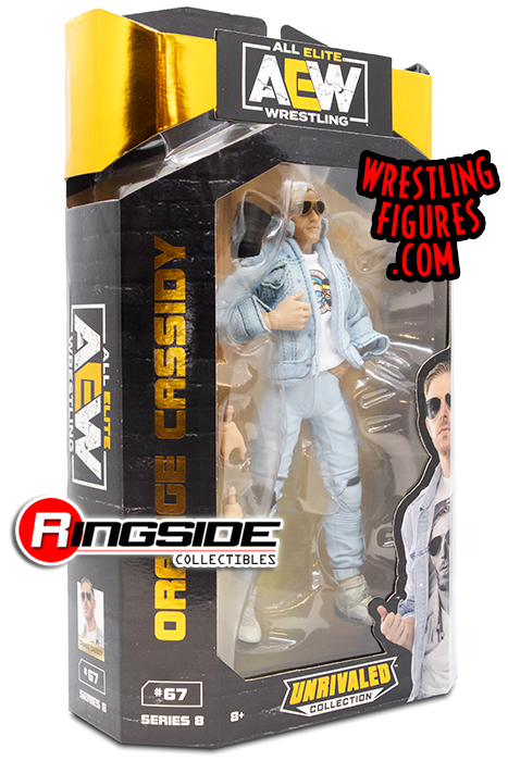 NEW AEW All Elite Wrestling Unrivaled Collection Orange Cassidy 