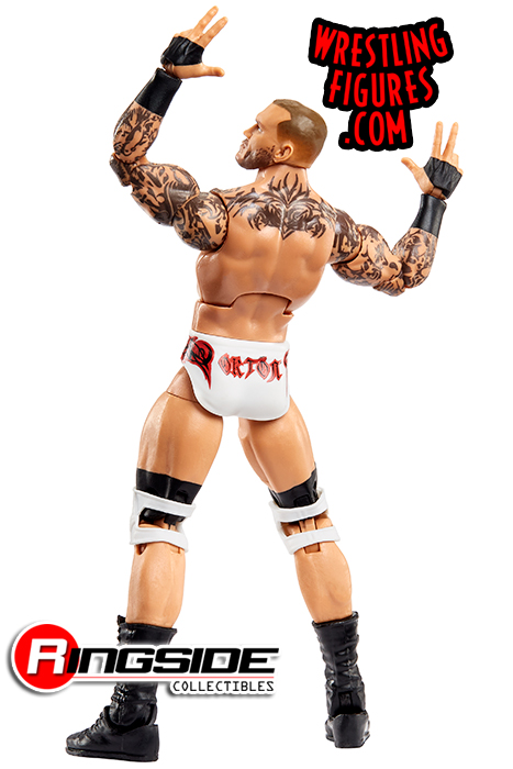 muñeco articulado de juguete con accesorios Mattel HDF00 WWE Élite Figura Randy Orton Series 90