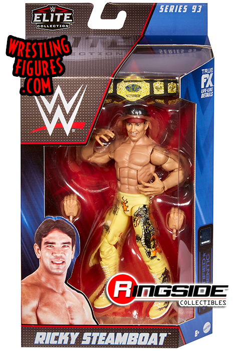 New Mattel WWE Flashback Series 3 Elite Collection Ricky The Dragon Steamboat 
