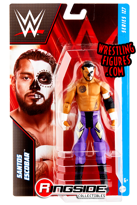 Santos Escobar - WWE Series 127 WWE Toy Wrestling Action Figures