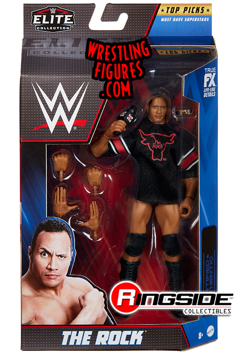 WWE WrestleMania Elite 2023 Wave 1 The Rock Action Figure