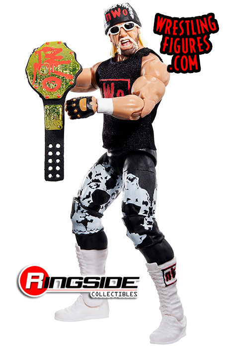 WWE WCW Black nWo 'Wolfpac' Custom Shirt For Mattel Figures. 