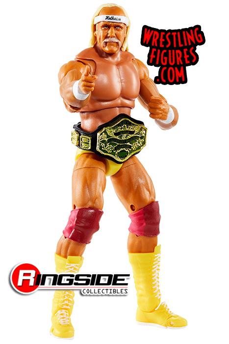 Hulk Hogan - WWE Ultimate Edition 13 Ringside Toy Wrestling Action Figures  by Mattel!
