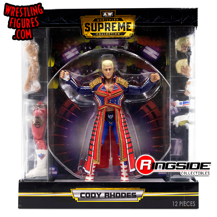 Cody Rhodes - AEW Supreme Collection 1 Toy Wrestling Action Figure by  Jazwares!