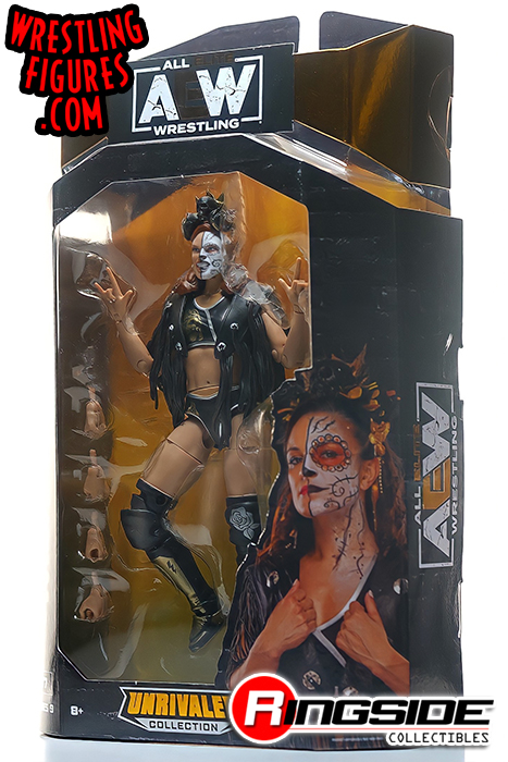 Thunder Rosa - AEW Unrivaled 9 Toy Wrestling Action Figure by 