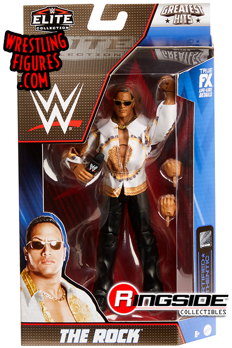 WWE WrestleMania Elite 2023 Wave 1 The Rock Action Figure