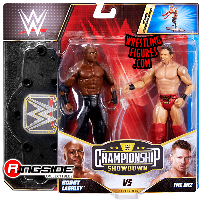 The Miz & Bobby Lashley - WWE Showdown 2-Packs 10 WWE Toy Wrestling ...